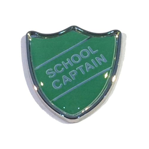 SCHOOL CAPTAIN shield badge